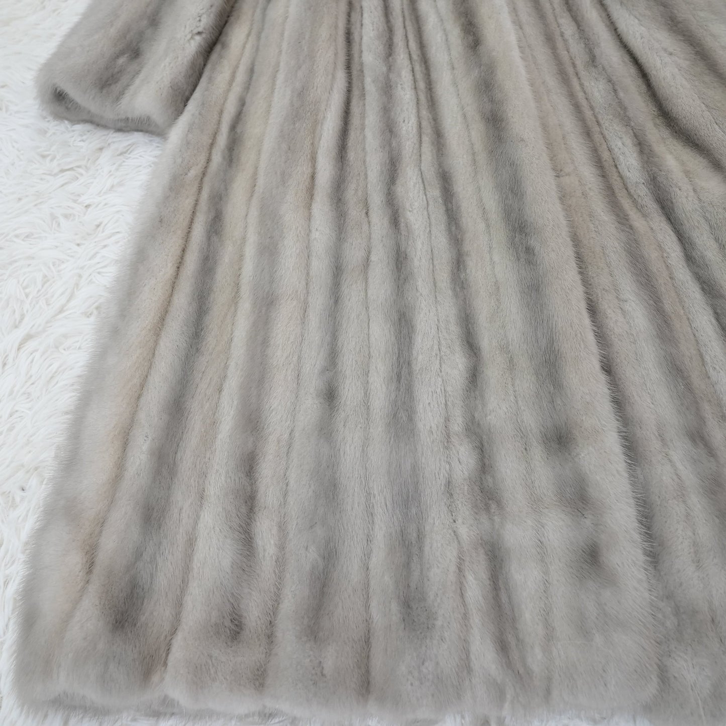 Sapphire Mink Long Coat Vintage Fur Japan