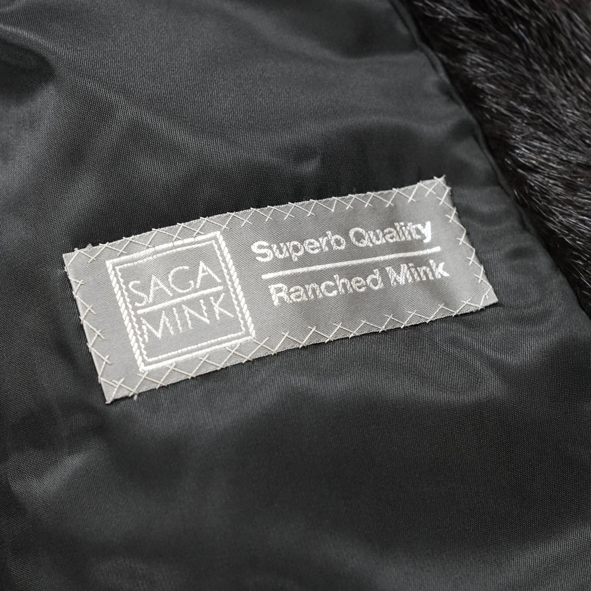 SAGA MINK Fur Coat - Genuine Vintage Fur From Japan