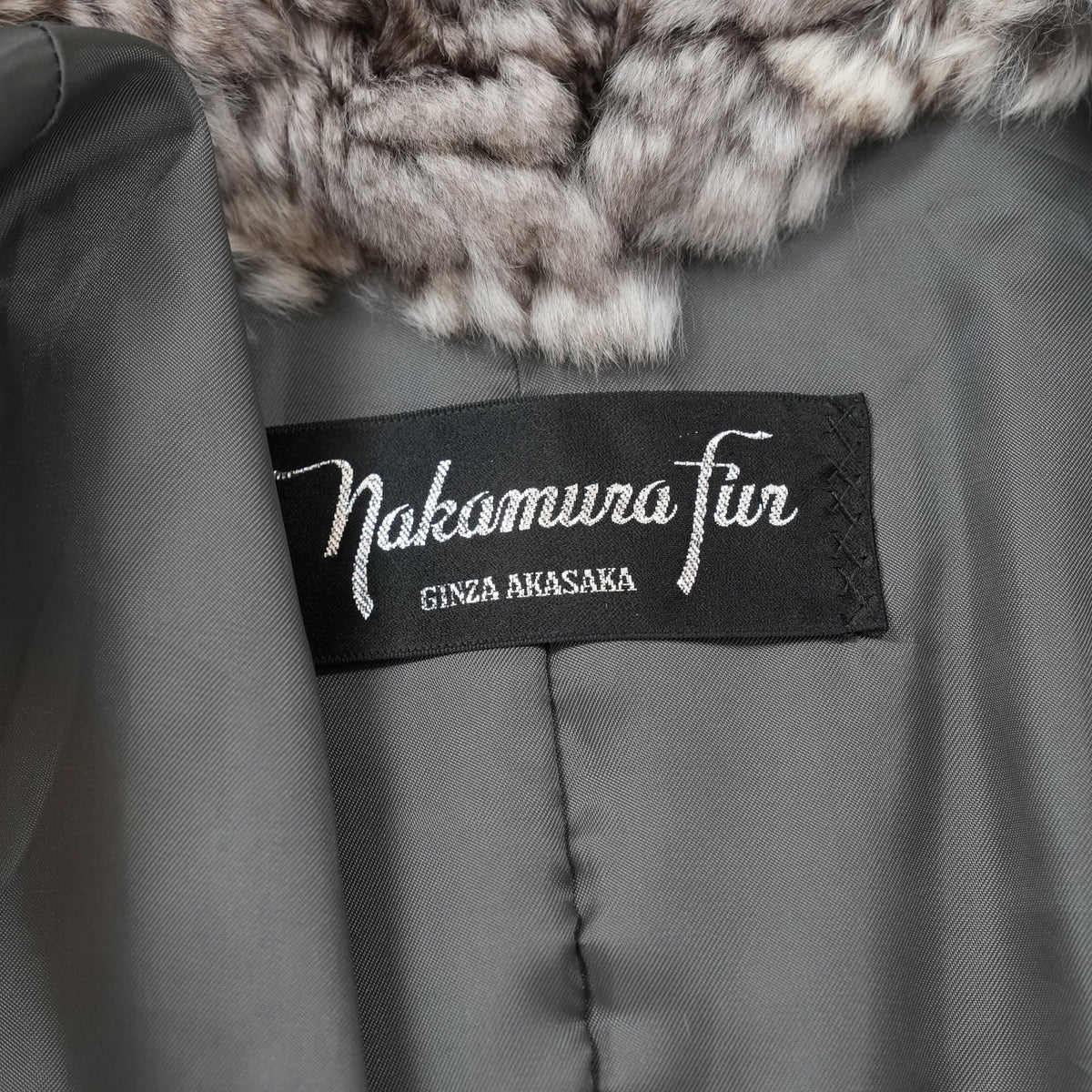 Yarn Chinchilla Fur Coat Nakamura Fur - Genuine Vintage Fur From Japan