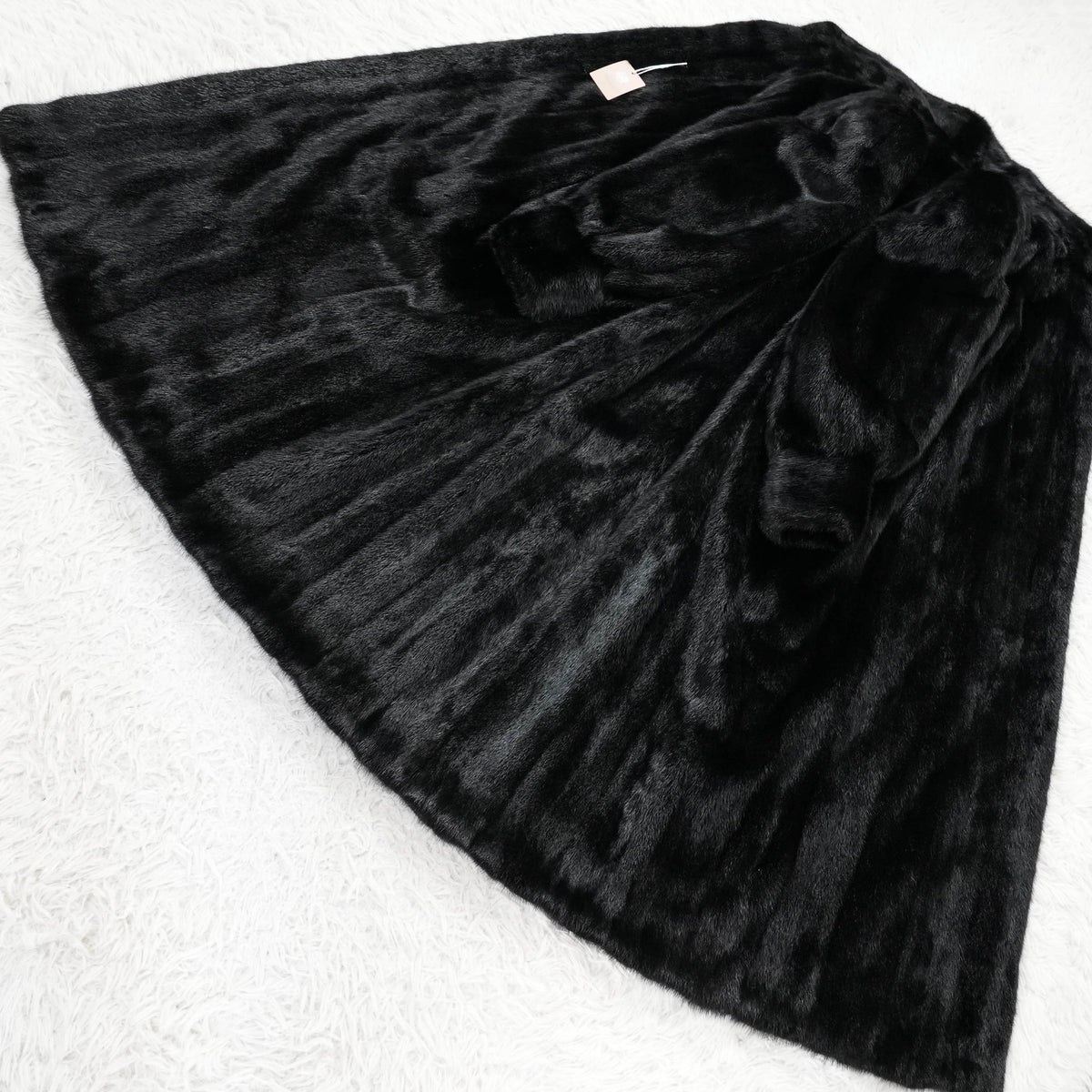 SAGA MINK Long Coat Soft and Glossy- Genuine Vintage Fur From Japan