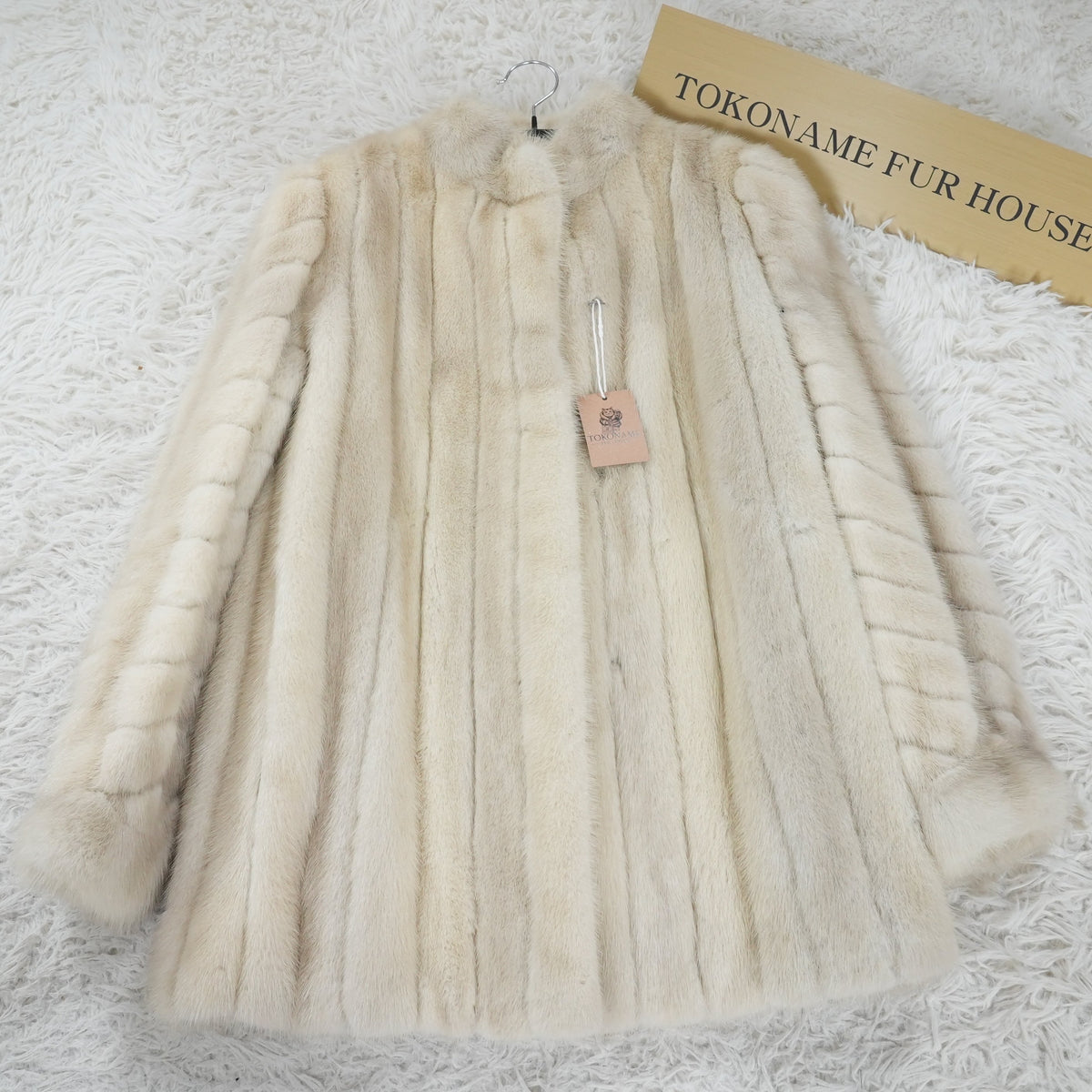 Violet Mink Fur Coat EMBA - Genuine Vintage Fur From Japan