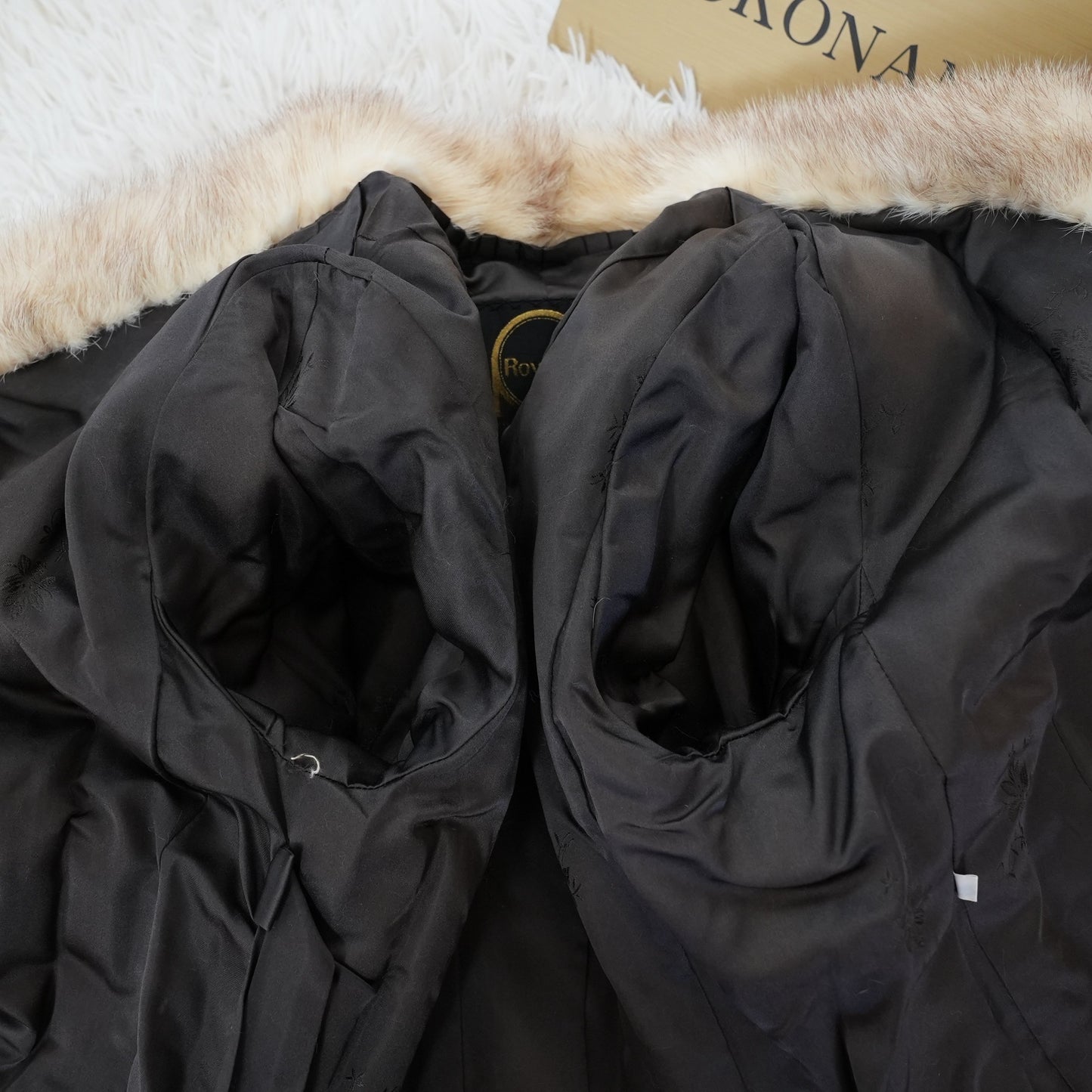 Cross Mink Jacket Genuine Vintage Fur Japan