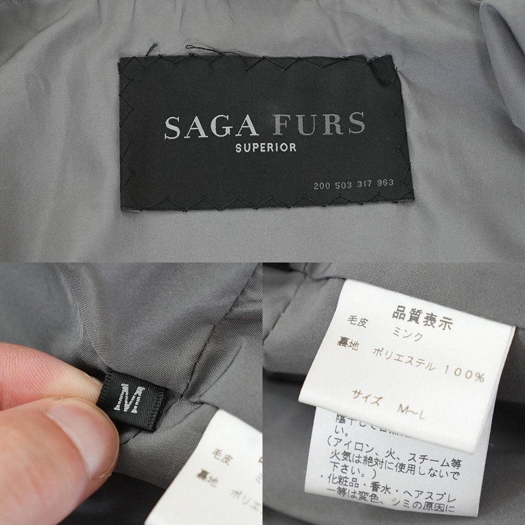 BlueIris Mink Coat - Saga Furs Lightweight Recent Models