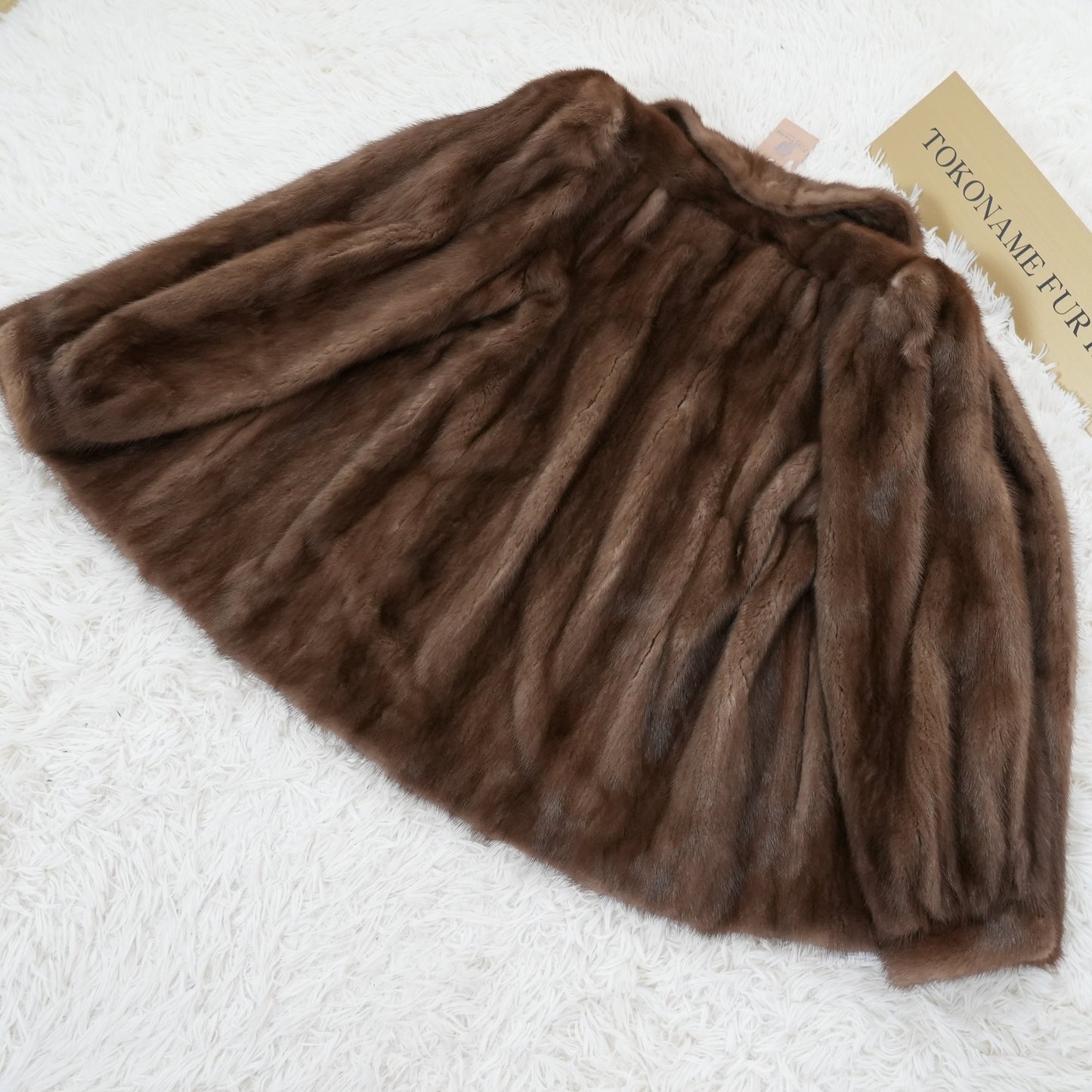 Mario Valentino Pastel Mink Fur Jacket
