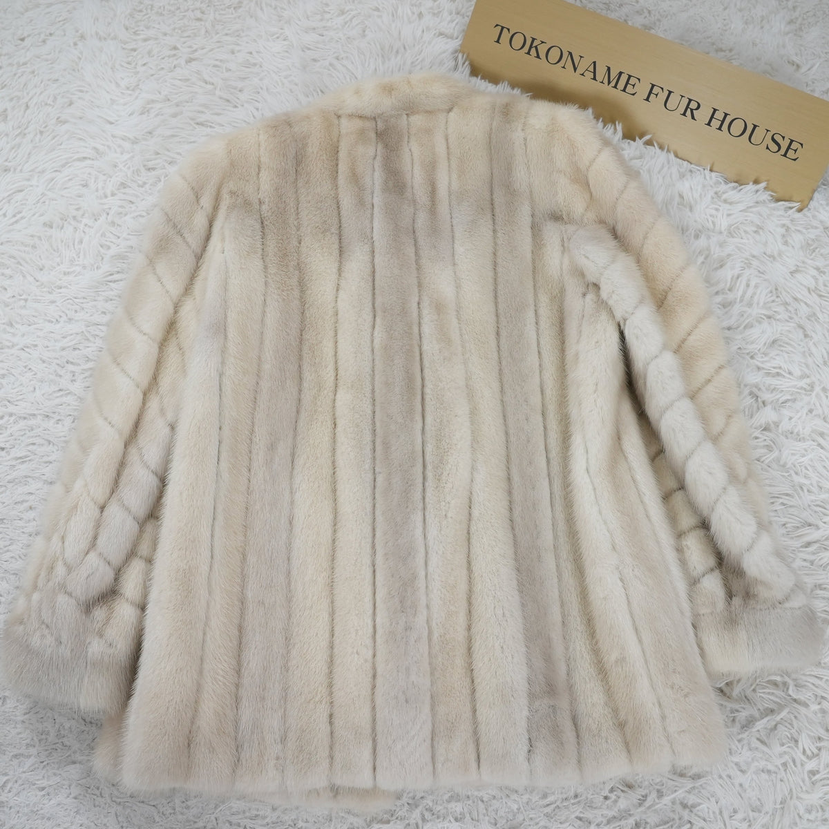 Violet Mink Fur Coat EMBA - Genuine Vintage Fur From Japan