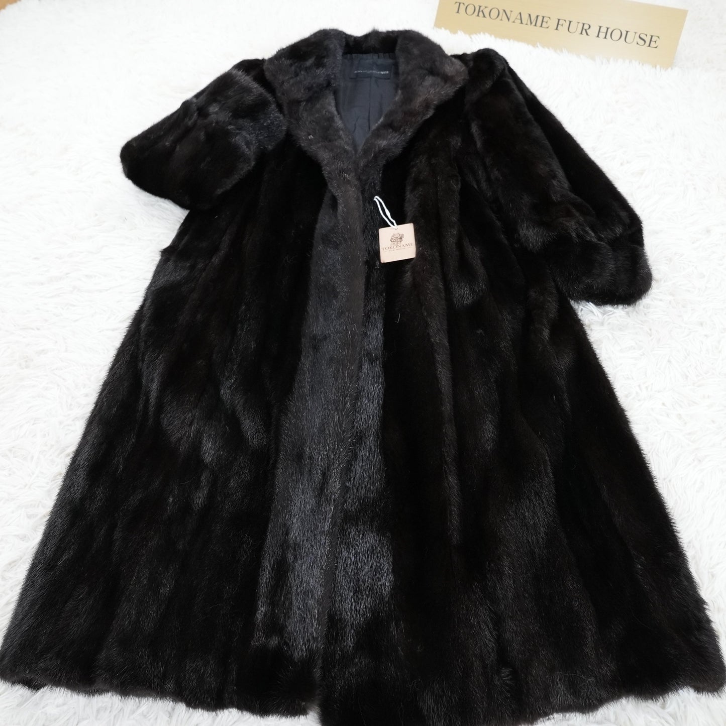 BLACKGLAMA 水貂皮长外套 JEAN-LOUIS SCHERRER PARIS - 日本复古皮草