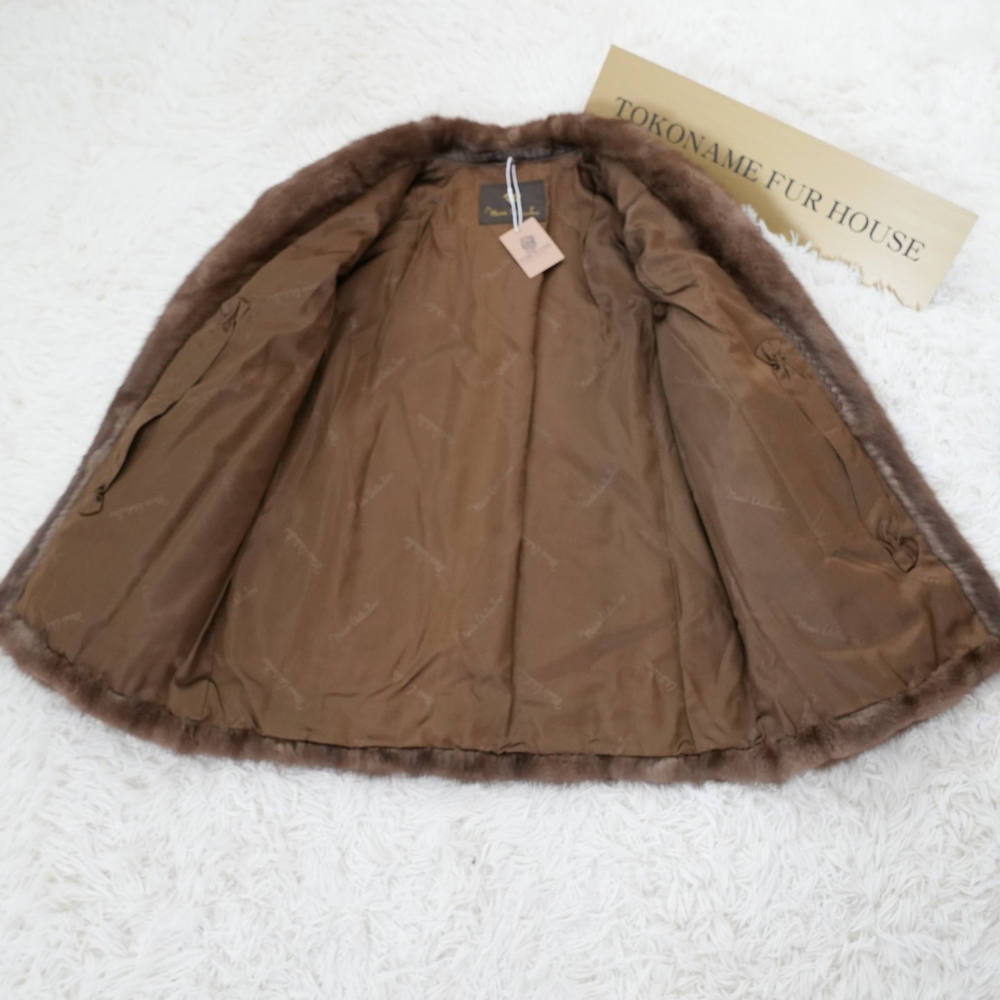 Mario Valentino Pastel Mink Fur Jacket