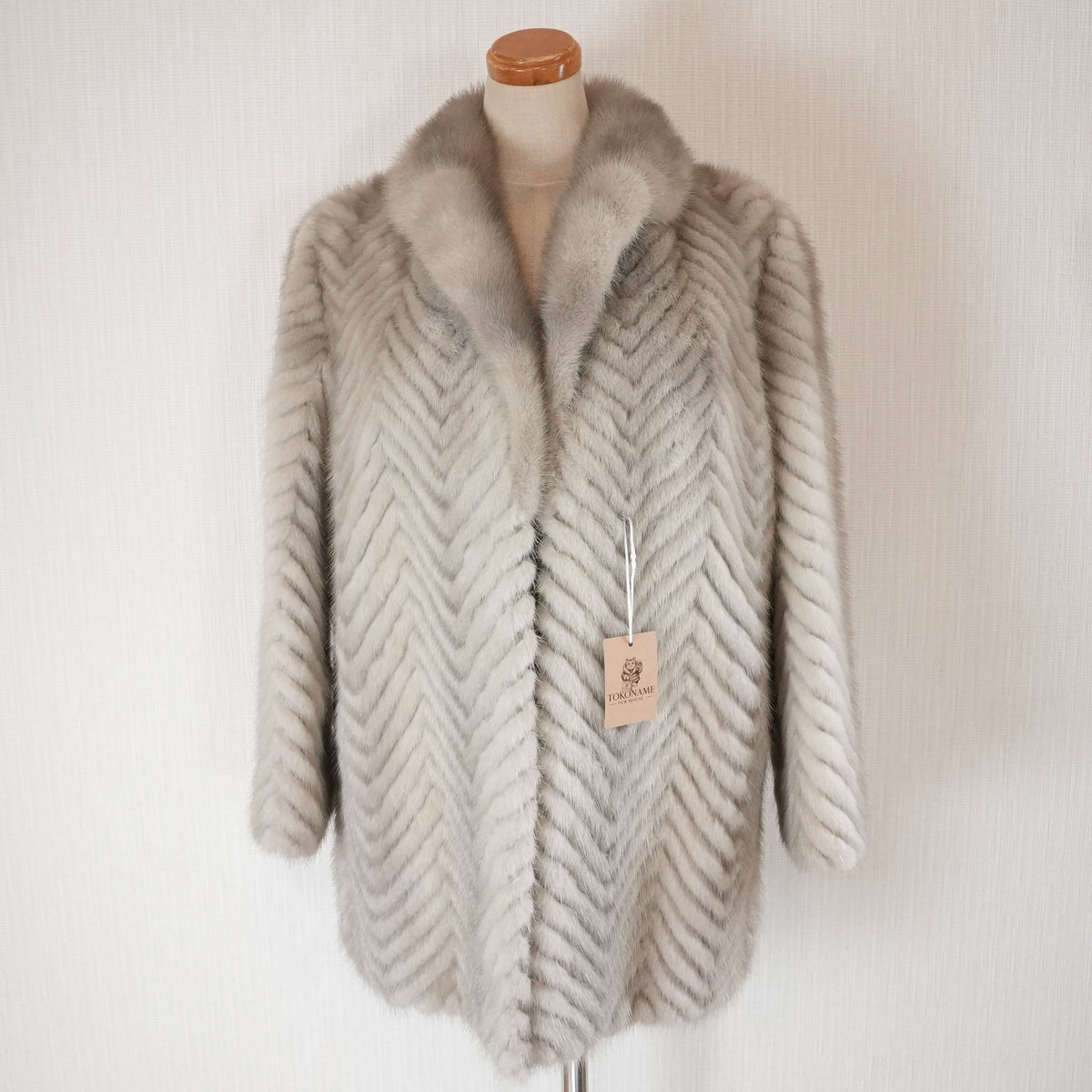 Pastel Mink Fur Coat - Genuine Vintage Fur From Japan