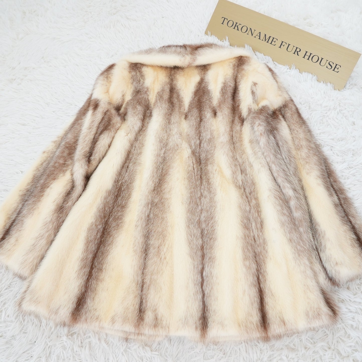 Cross Mink Jacket Genuine Vintage Fur Japan