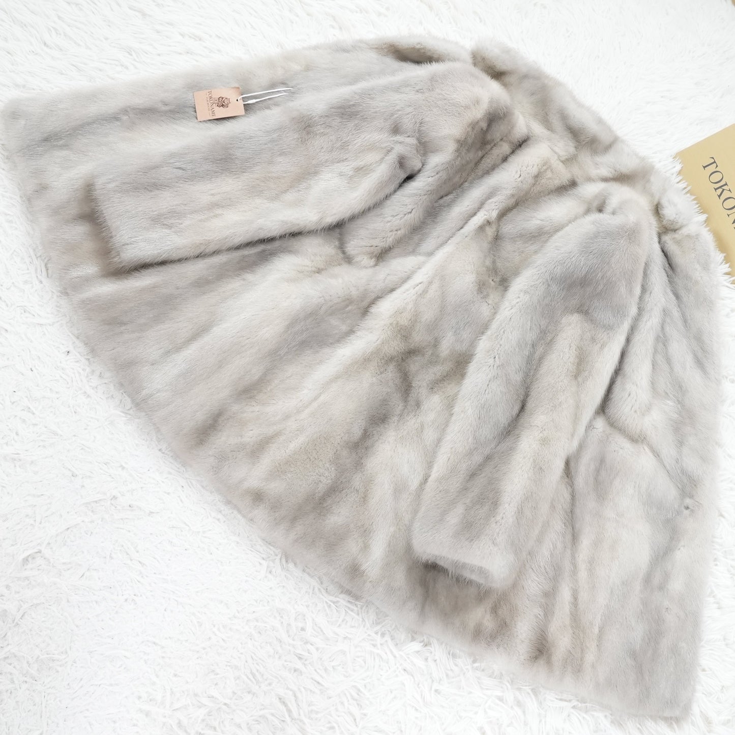 Sapphire Mink Fur Jacket - Genuine Vintage Fur From Japan