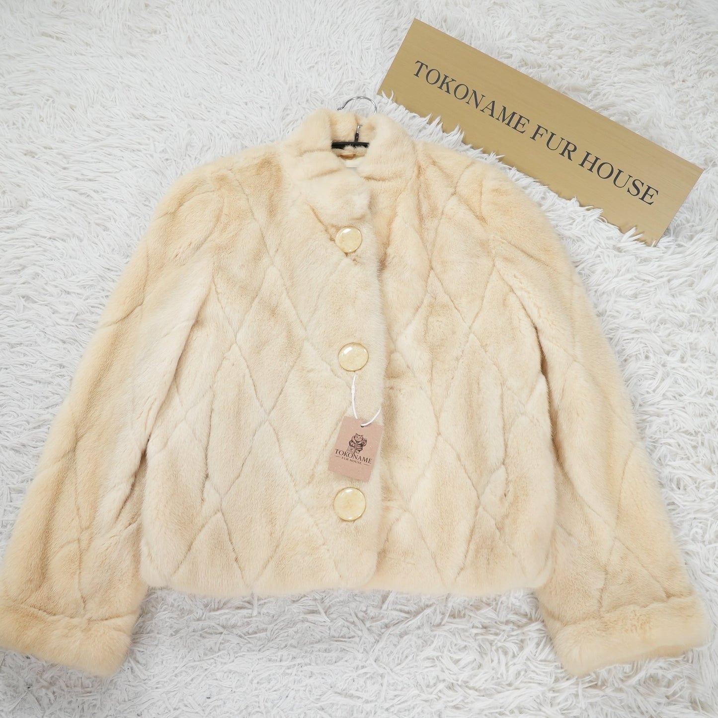 Pearl Mink AMERICAN Legend Short Jacket - Genuine Vintage Fur From Japan