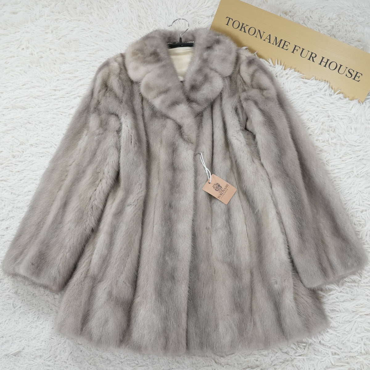 Sapphire Mink Fur Coat - Genuine Vintage Fur From Japan