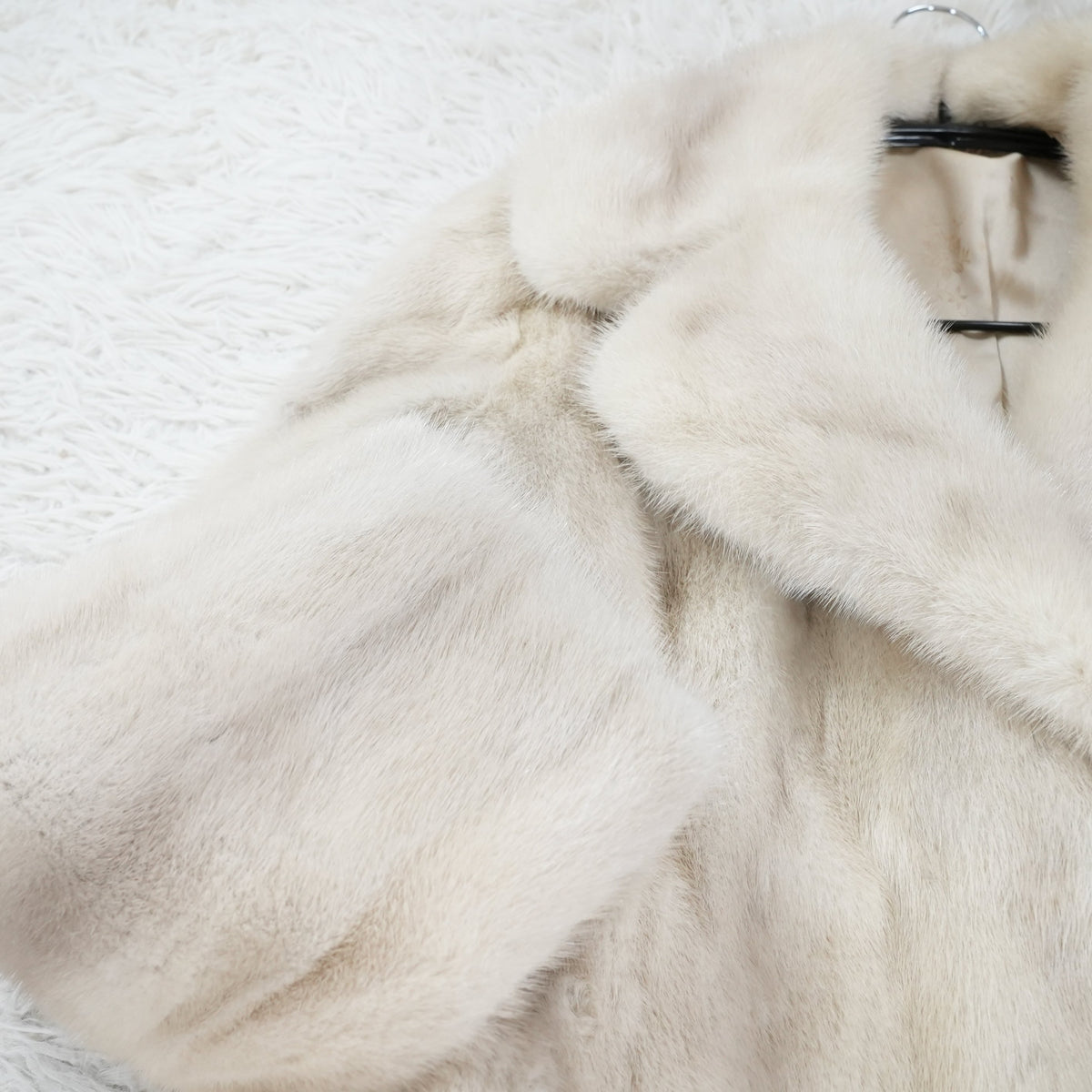 Azurene Mink Fur Coat - Genuine Vintage Fur From Japan