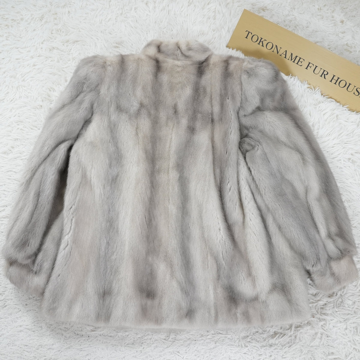Sapphire Mink Fur Coat - Genuine Vintage Fur From Japan