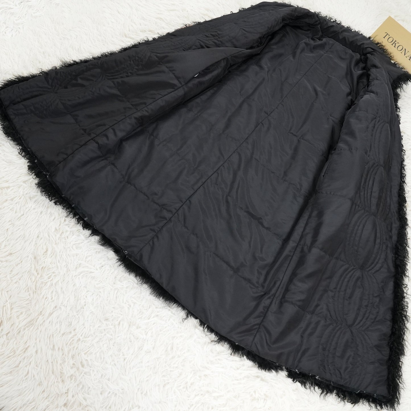 Mongolian Lamb Fur Reversible Coat - Genuine Vintage Fur From Japan