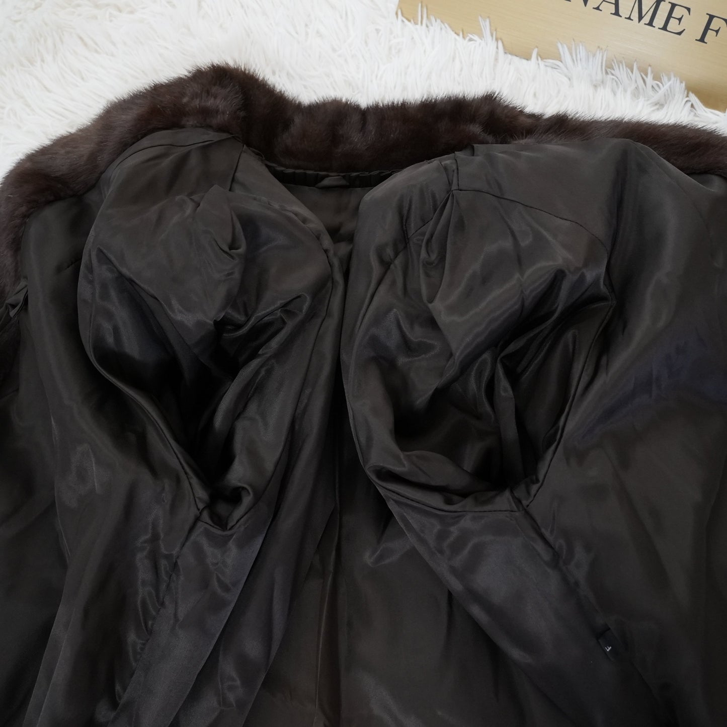 Pastel Mink Coat Genuine Vintage Fur Japan