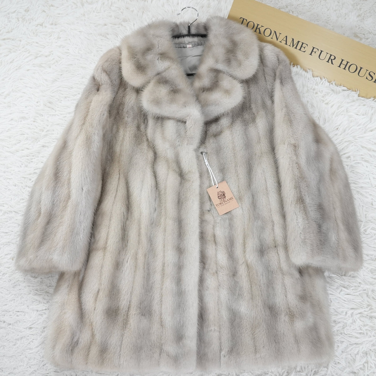 Sapphire Mink Fur Coat - Genuine Vintage Fur From Japan