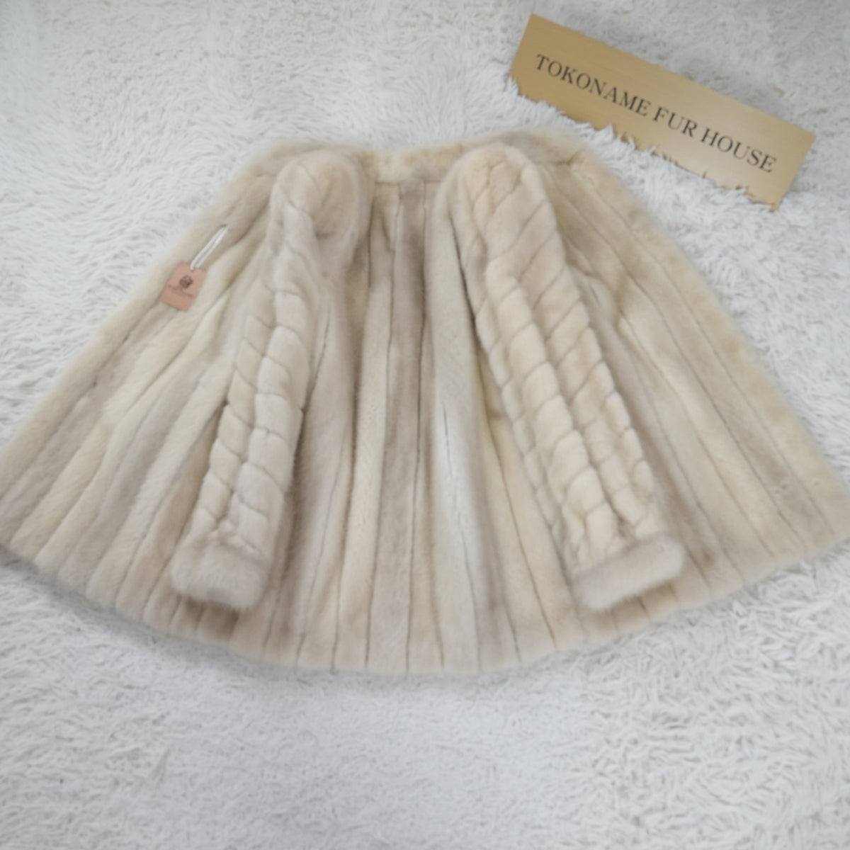 Violet Mink Fur Coat EMBA - Genuine Vintage Fur From Japan