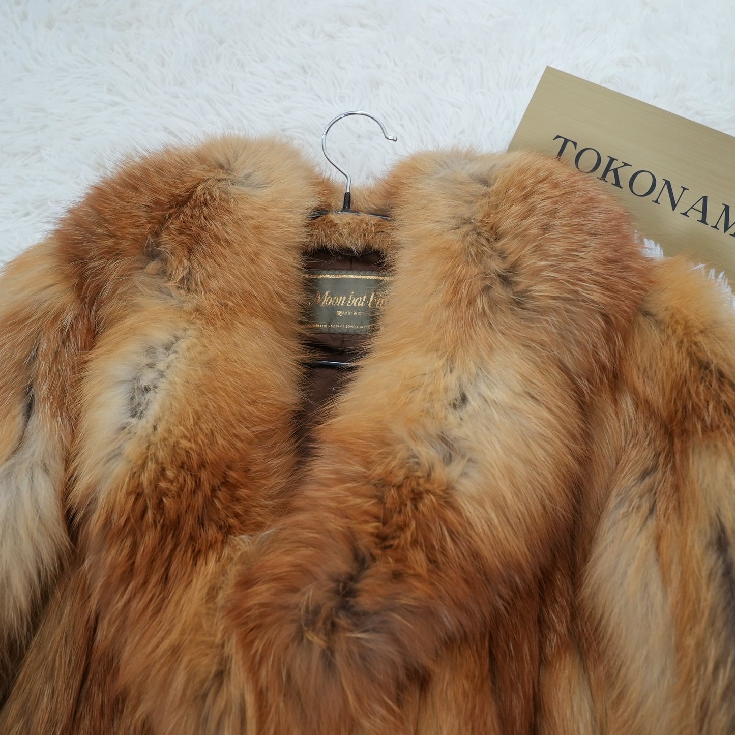Red Fox Coat Genuine Vintage Fur Japan