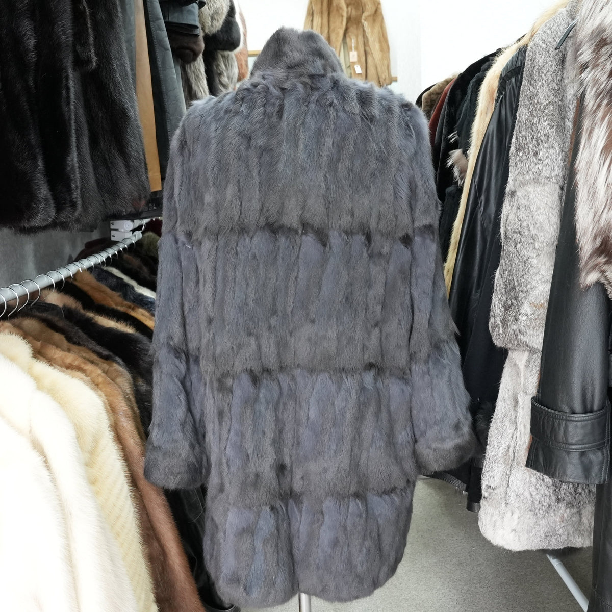 Russian Squirrel Reversible Coat- Genuine Vintage Fur From Japan