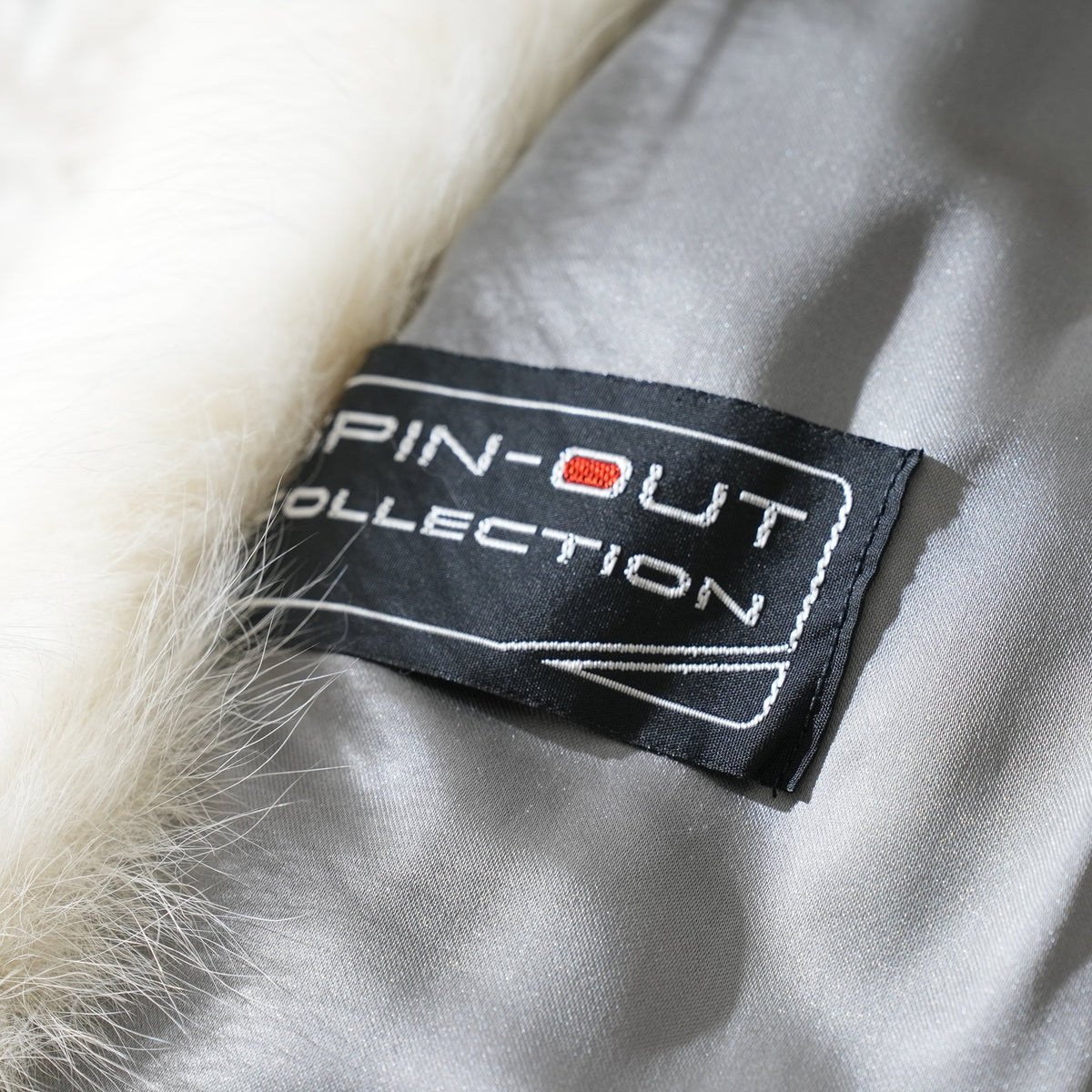 Shadow Fox and Silver Fox Stripe Design Coat Soft and Fluffy SAGA FOX