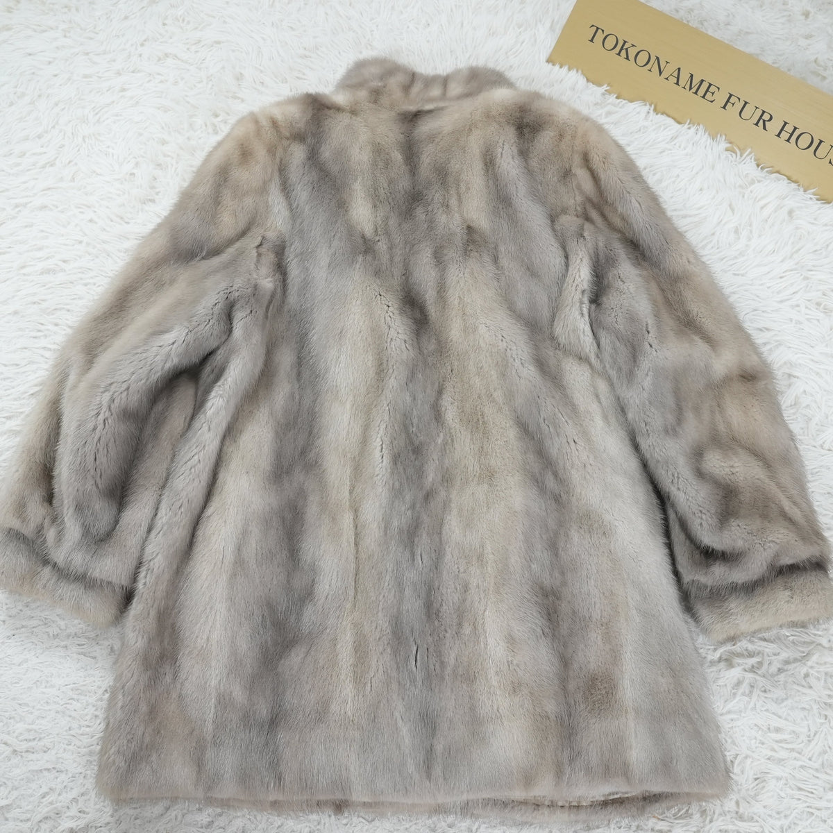 Sapphire Mink Fur Coat Rambulton - Genuine Vintage Fur From Japan