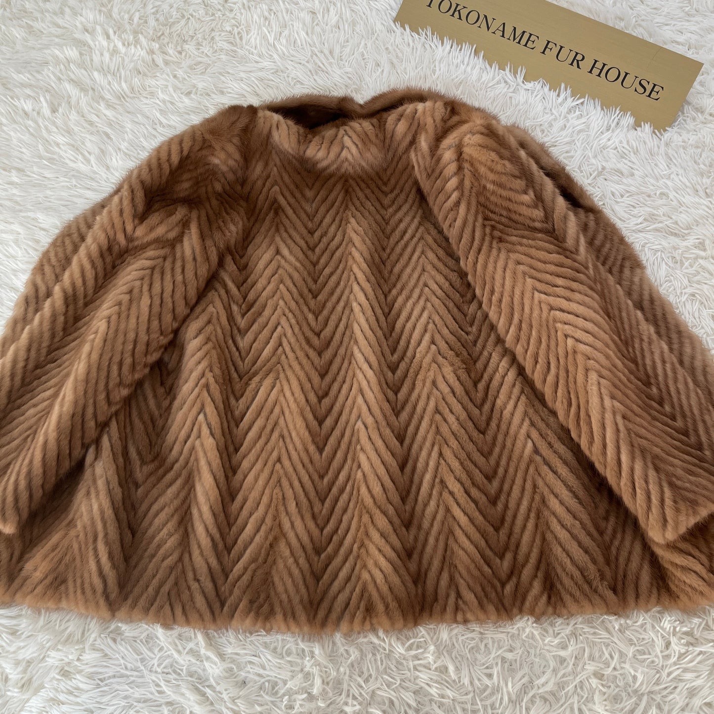 Demi Buff Mink Jacket Vintage Fur Japan