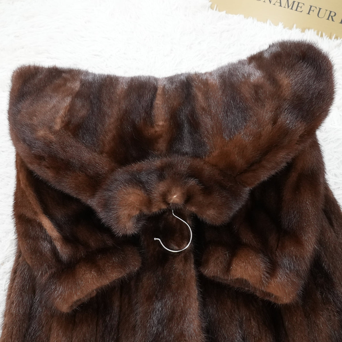 Dark Mink Very Long Coat - Genuine Vintage Fur From Japan