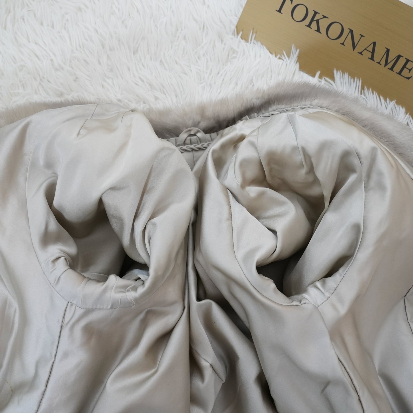 Sapphire Mink Long Coat Vintage Fur Japan