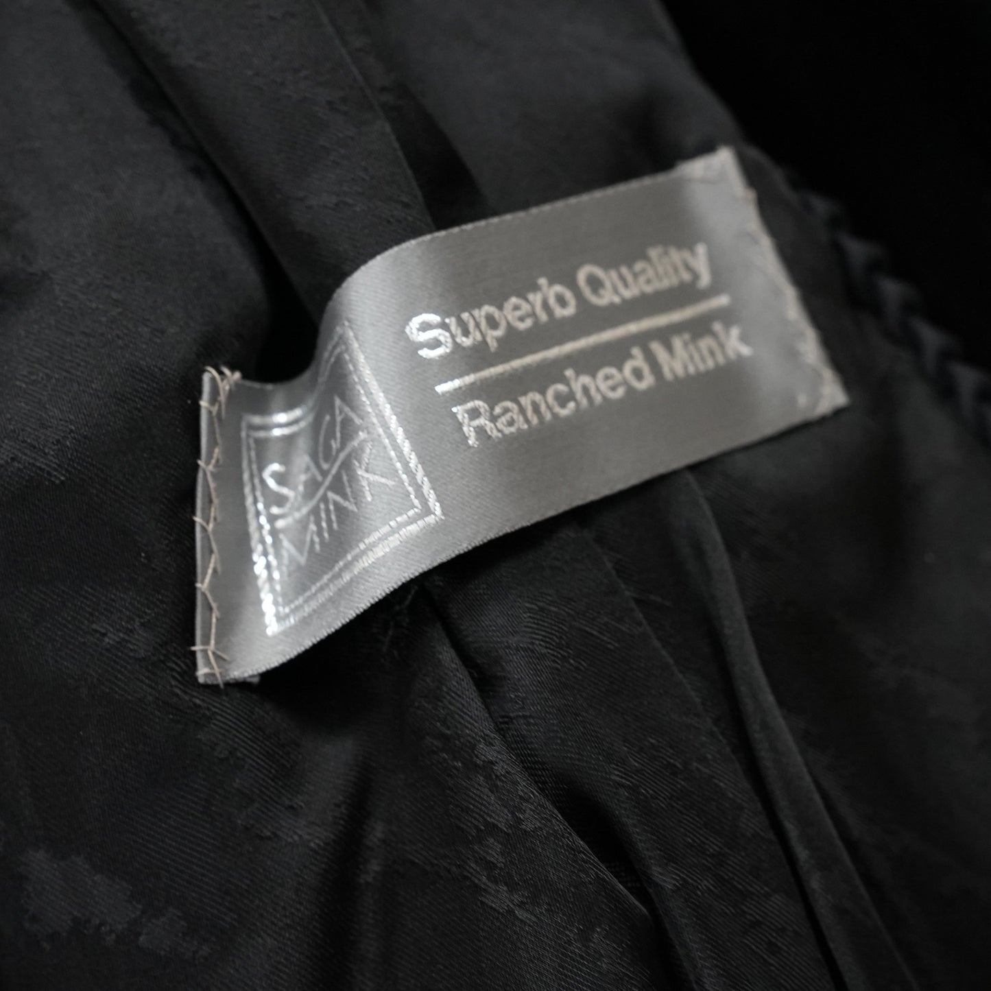 SAGA Shaved Mink Jacket - Genuine Vintage Fur From Japan