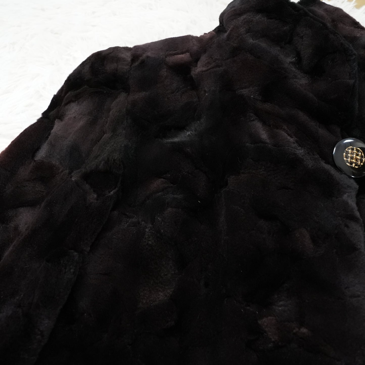 Shaved Mink Coat SAGA MINK - Genuine Vintage Fur From Japan