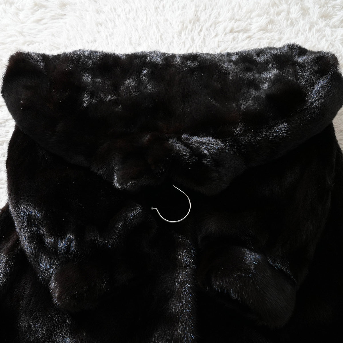 Glama Mink Fur Coat Soft and Glossy - Genuine Vintage Fur From Japan