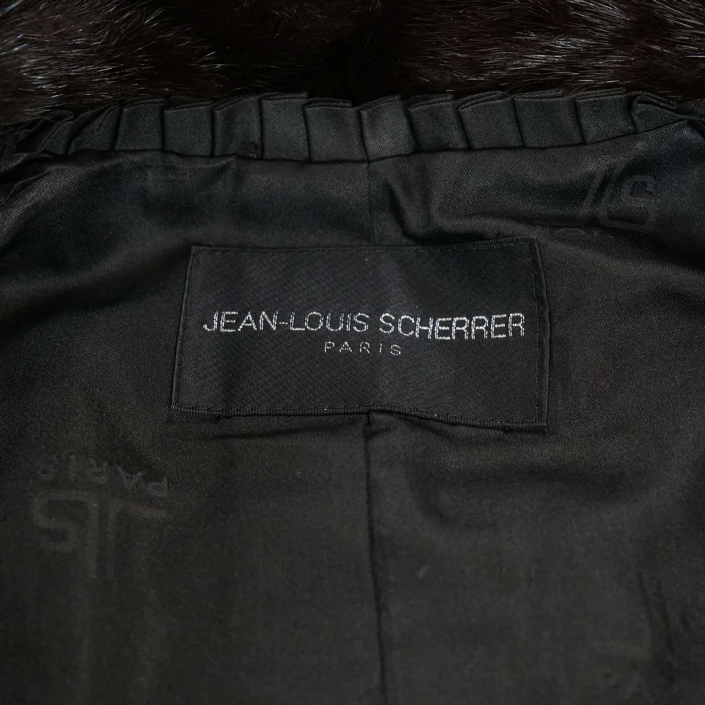 BLACKGLAMA 水貂皮长外套 JEAN-LOUIS SCHERRER PARIS - 日本复古皮草