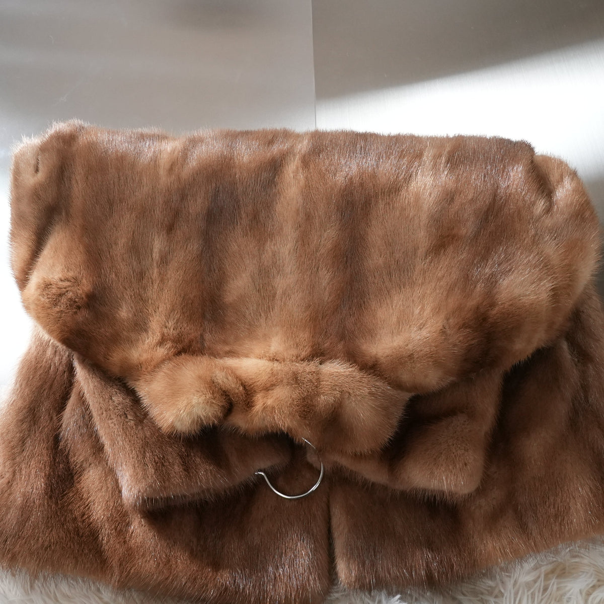 Demi Buff Mink Fur Coat - Genuine Vintage Fur From Japan