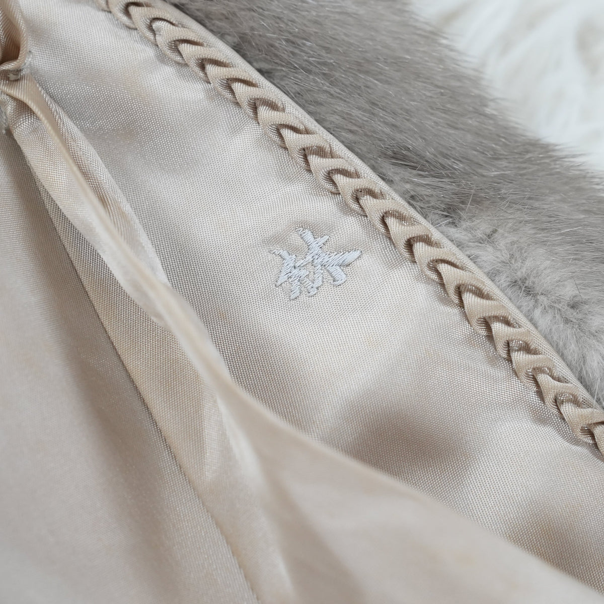 Sapphire Mink Fur Coat Rambulton - Genuine Vintage Fur From Japan