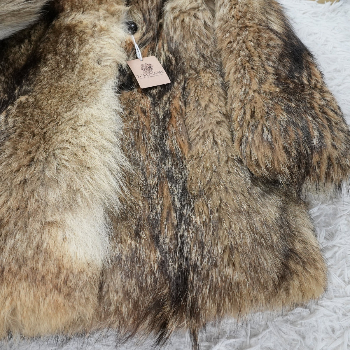 TANUKI Fur Coat - Genuine Vintage Fur From Japan