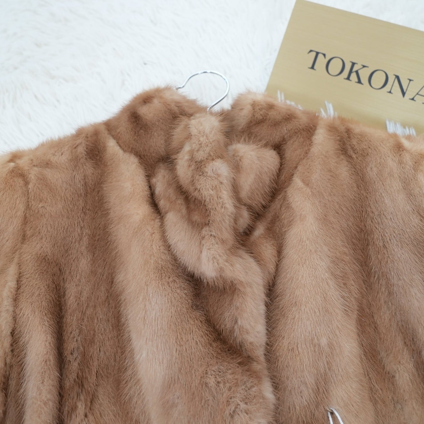 Demi Buff Mink Jacket Genuine Vintage Fur Japan