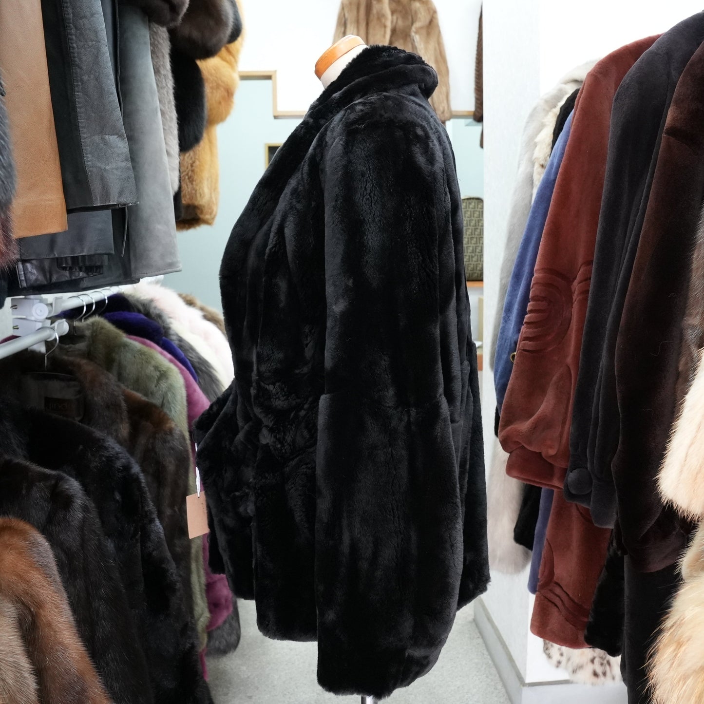 SAGA Shaved Mink Jacket - Genuine Vintage Fur From Japan