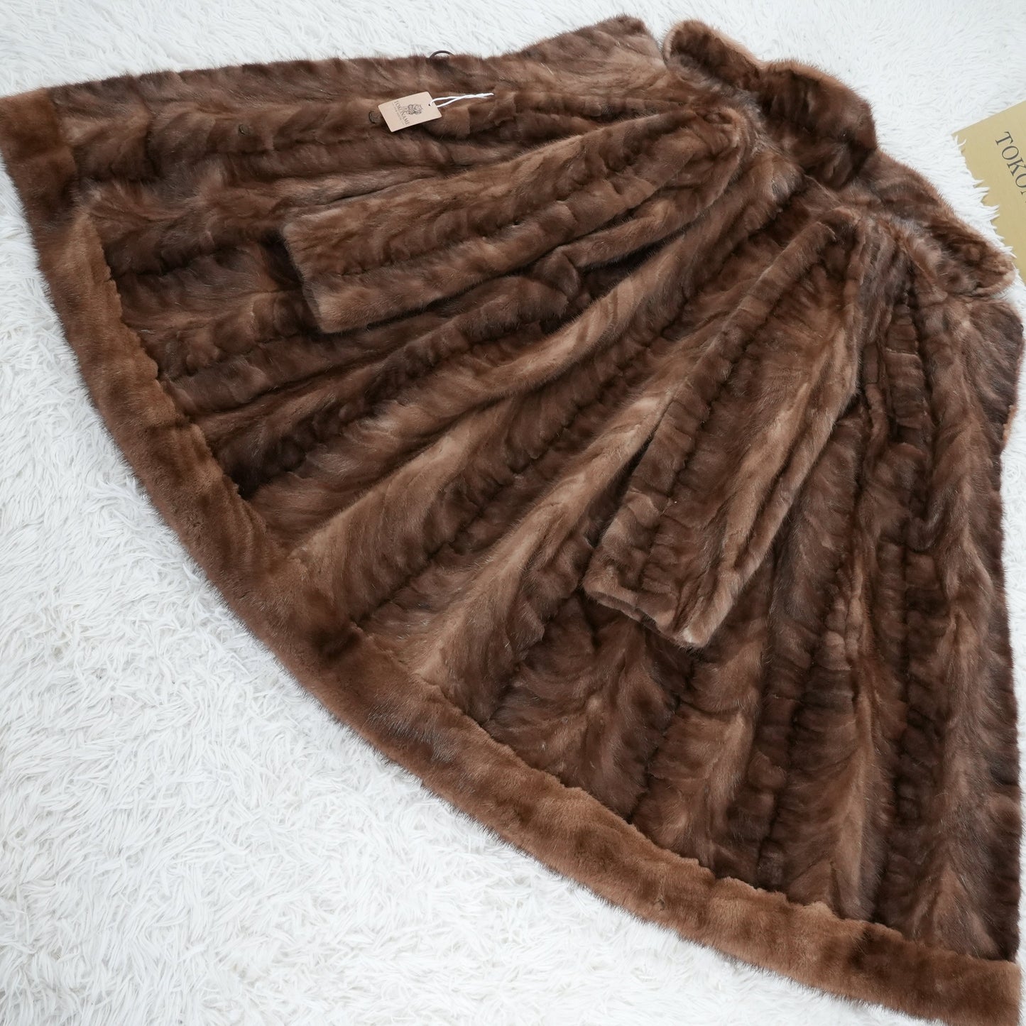 Demi Buff Mink Coat - Genuine Vintage Fur From Japan