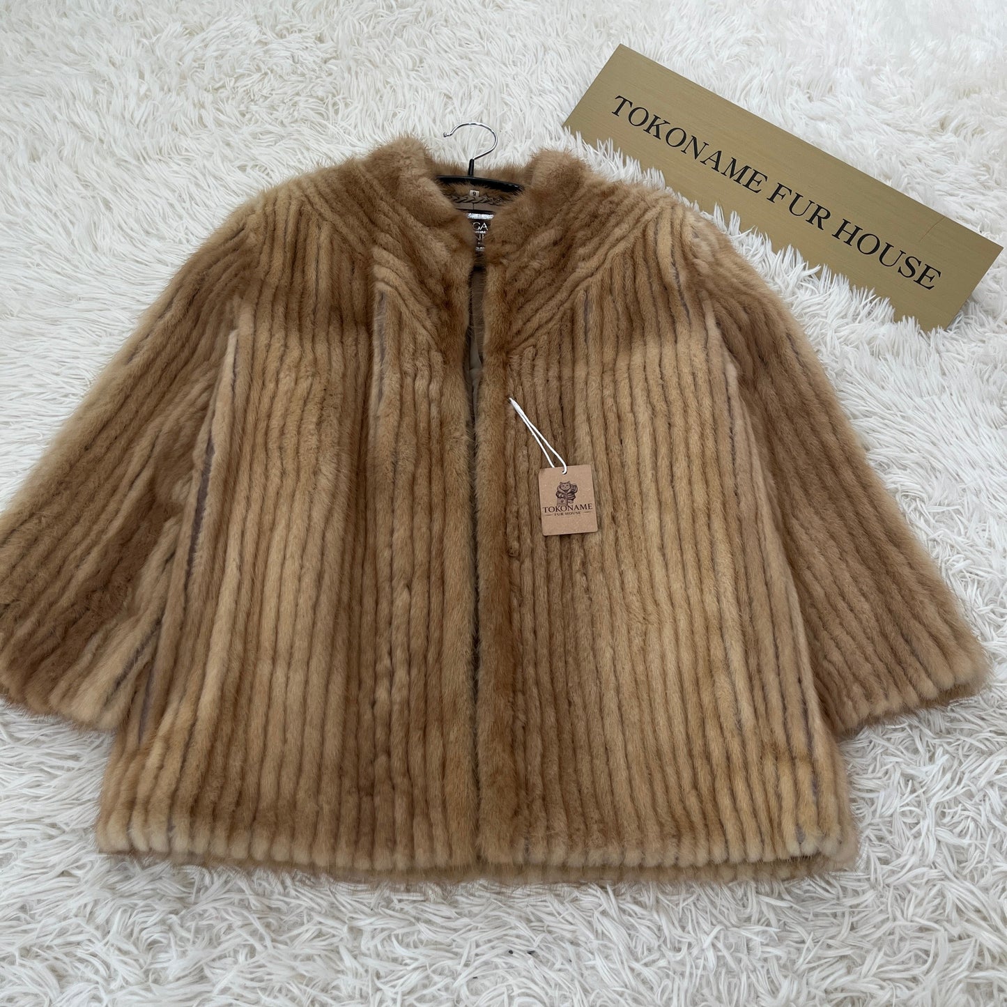Demi Buff Mink Jaclet - SAGA MINK Genuine Vintage Fur Japan