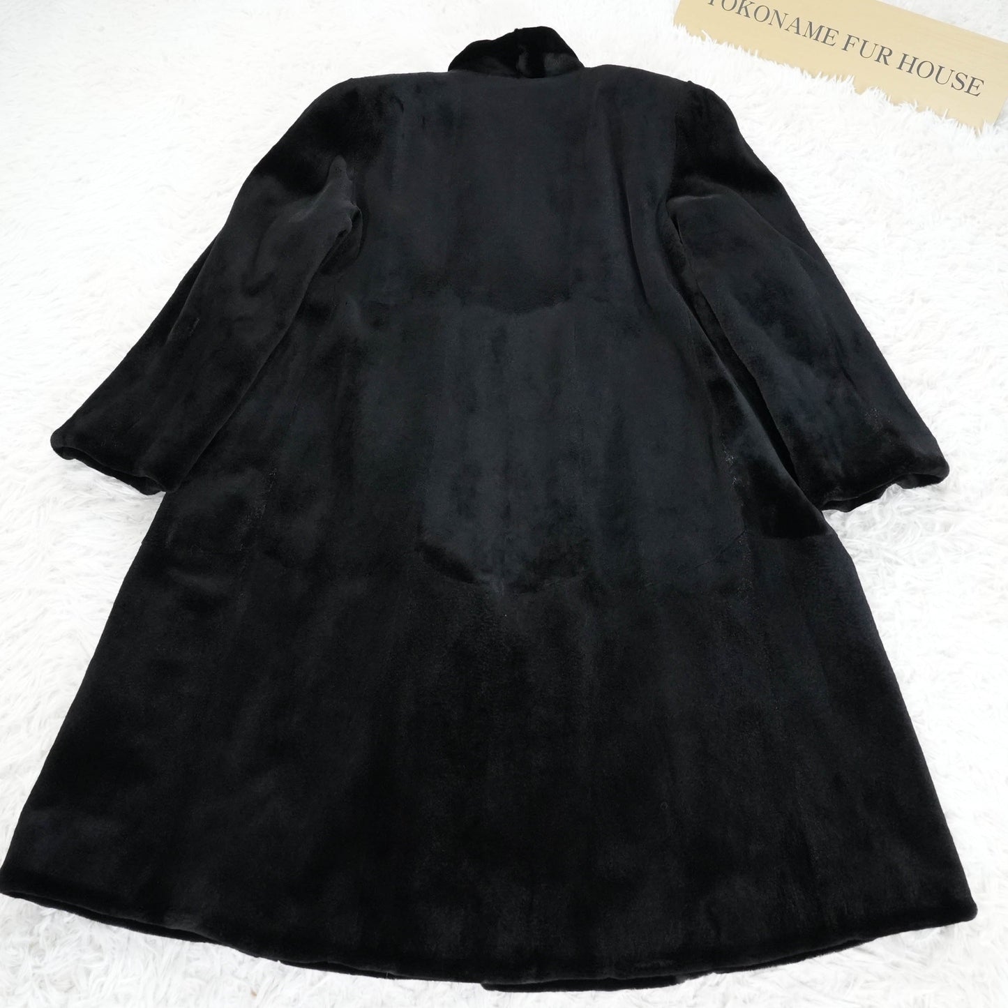 Shaved Mink Long Coat A-Line Fur Ohki -