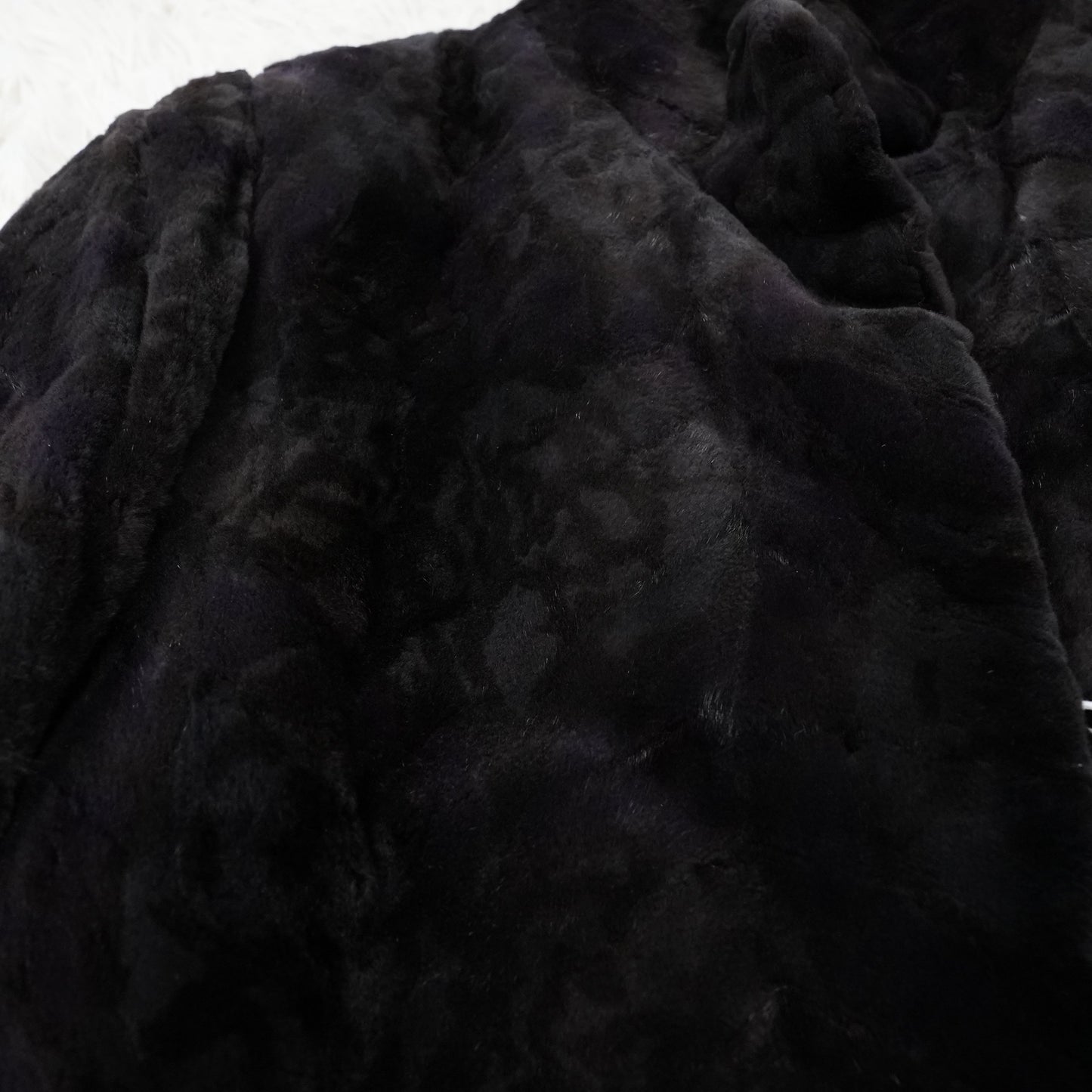 Shaved Mink Design Long Coat SAGA MINK - Genuine Vintage Fur From Japan
