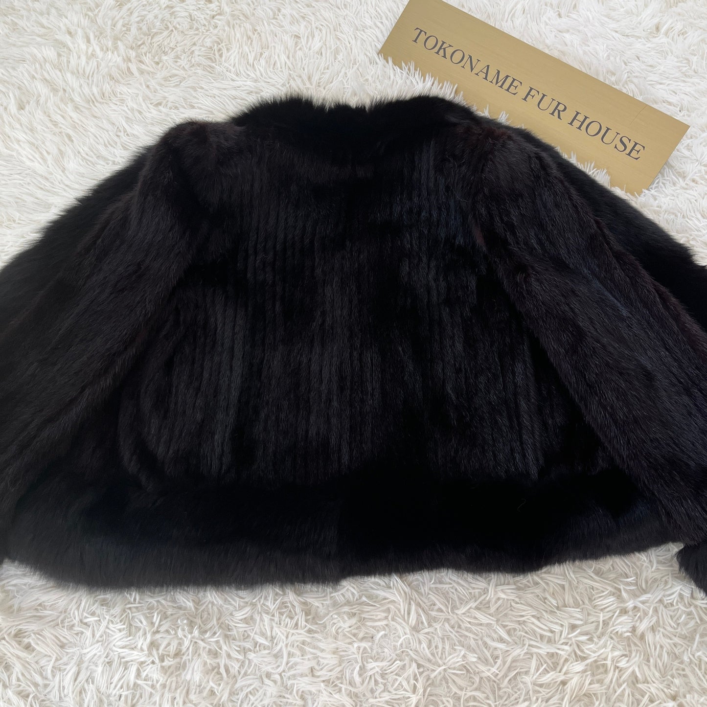 Mink and Fox Fur Jacket Vintage Fur From Japan
