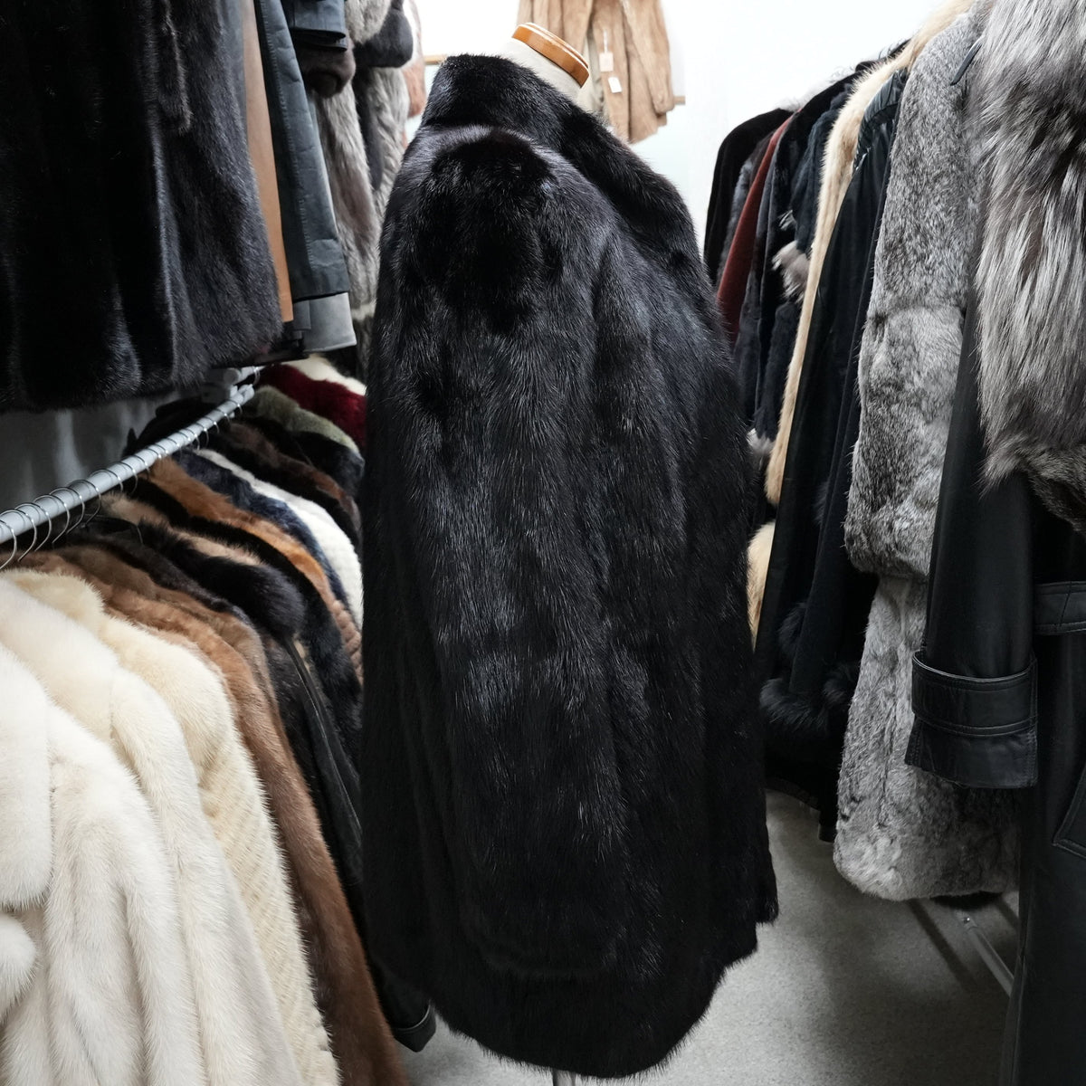 SAGA MINK Fur Coat - Genuine Vintage Fur From Japan