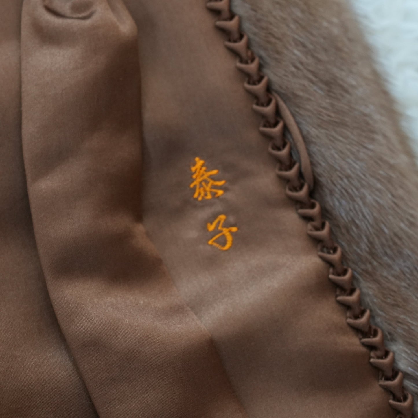 Vintage Fur From Japan Demi Buff Mink Long Coat