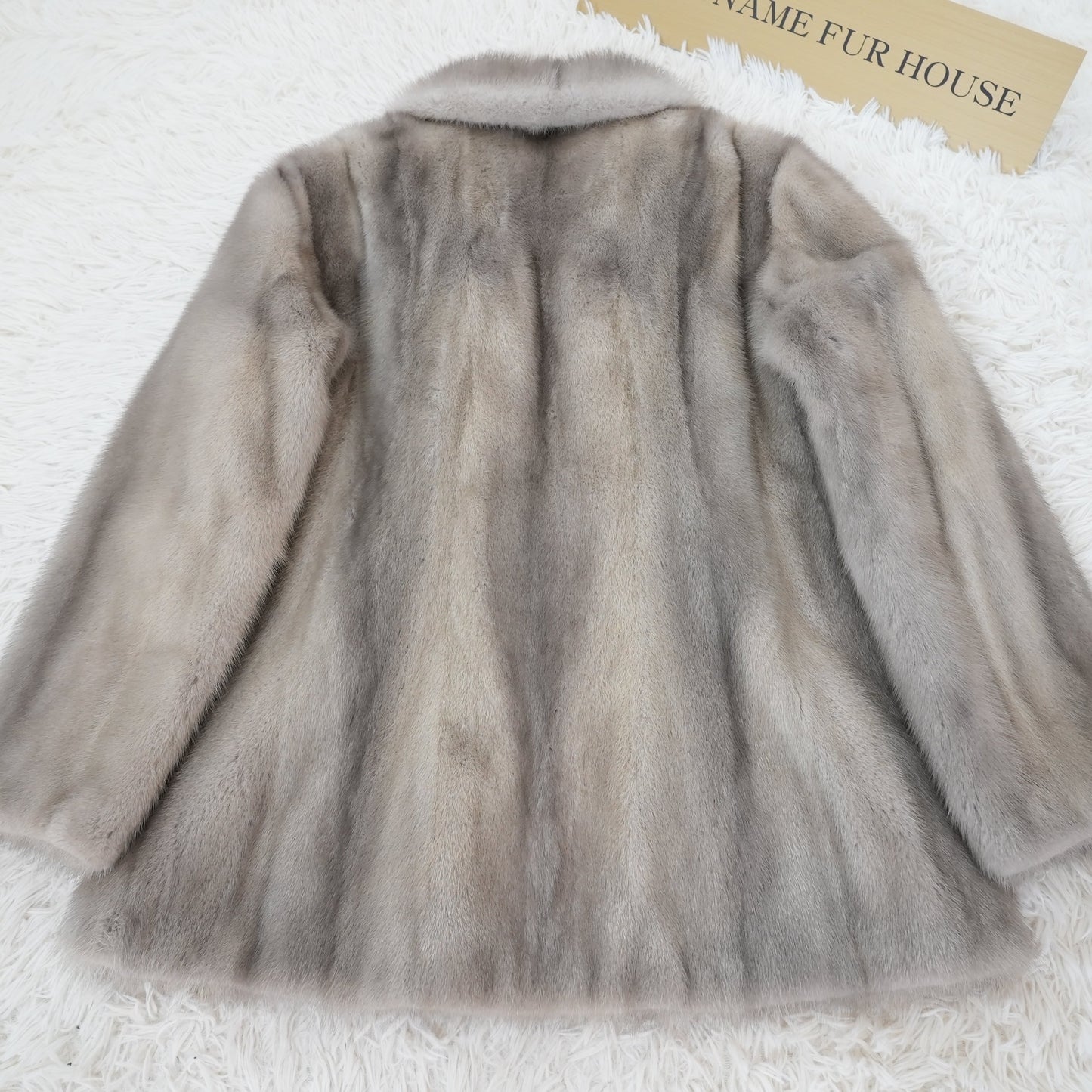 Sapphire mink fur Jacket Genuine Vintage Fur Japan