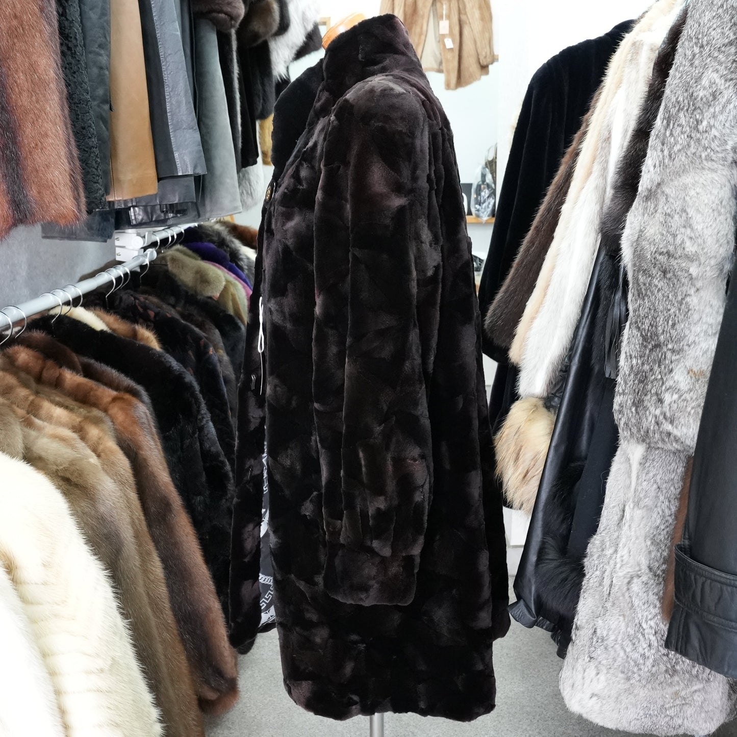 Shaved Mink Coat SAGA MINK - Genuine Vintage Fur From Japan