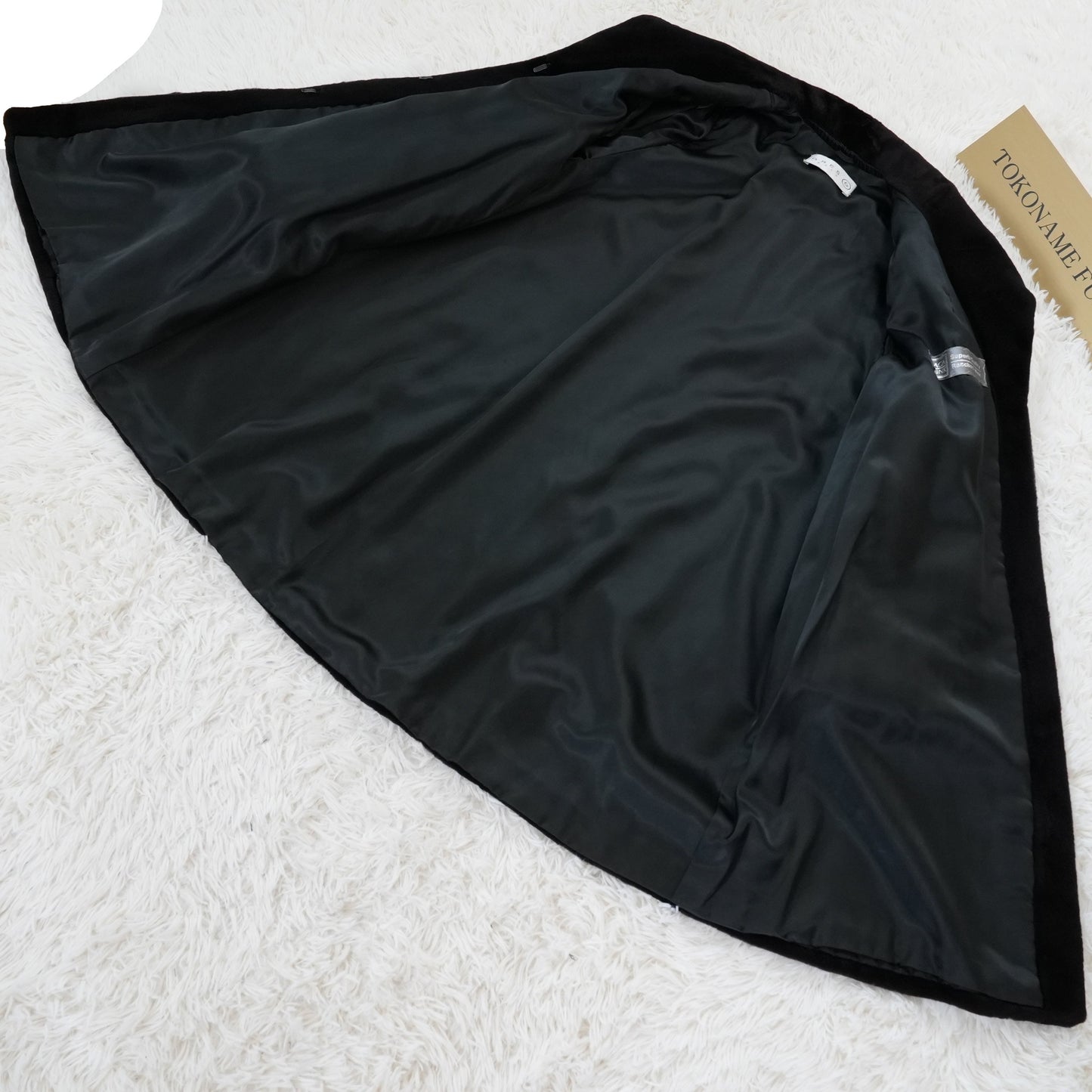 Shaved Mink Design Coat - SAGA MINK Genuine Vintage Fur Japan