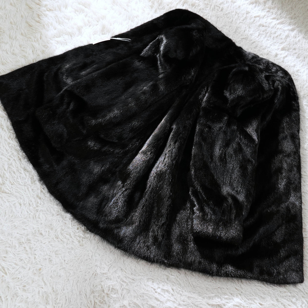 SAGA MINK Fur Coat Soft Leather - Genuine Vintage Fur From Japan