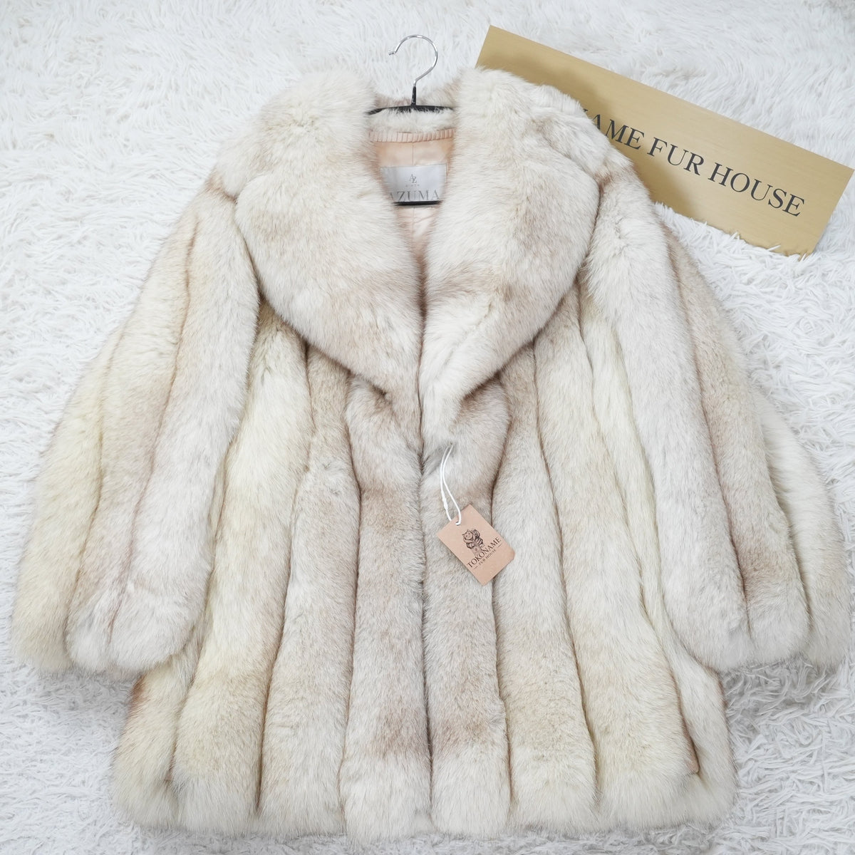 Nordic Fox Fur Coat - Genuine Vintage Fur From Japan